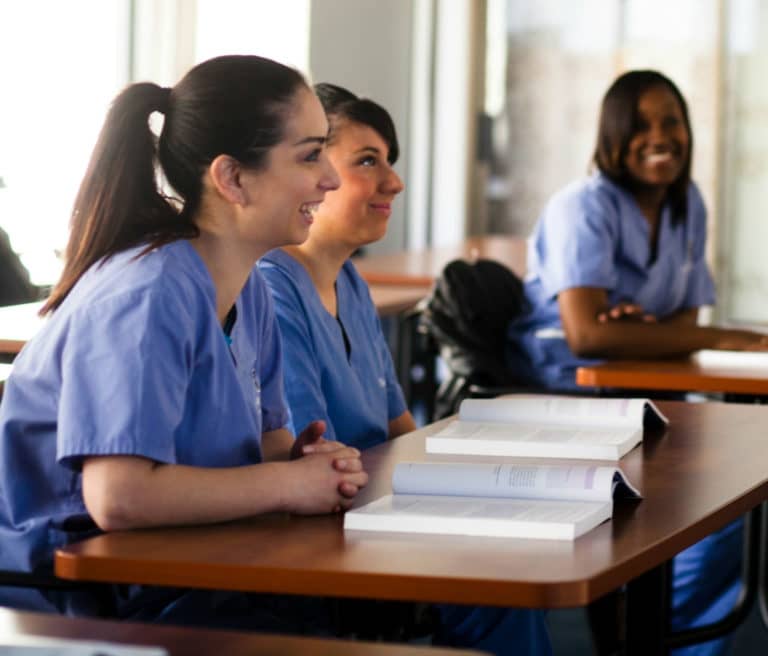 A Group of medical students enjoying their interactive class at the BAMA Institute.