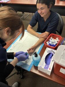 students in phlebotomy programs near me